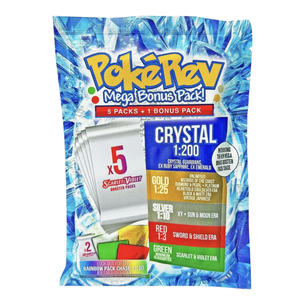 PokeRev Crystal Mystery Pack 8.0 EternaCards PokeRev Crystal Mystery Pack 8.0 EternaCards