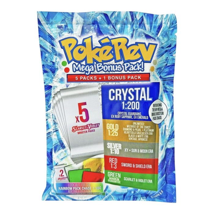 PokeRev Crystal Mystery Pack 8.0 - EternaCards