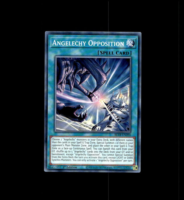 (Preorder) YuGiOh Angelechy Opposition BETB-EN094 Beyond the Brave 1St Edition - Eterna Cards