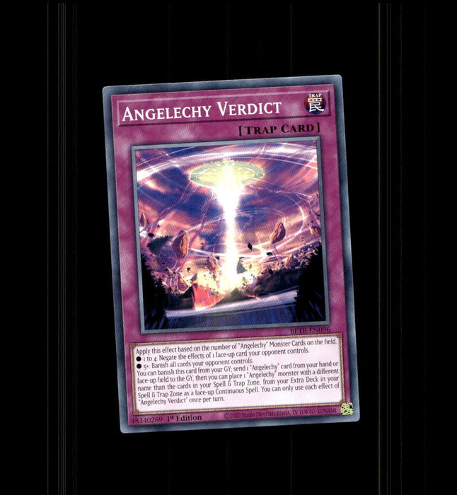 (Preorder) YuGiOh Angelechy Verdict BETB-EN096 Beyond the Brave 1St Edition - Eterna Cards