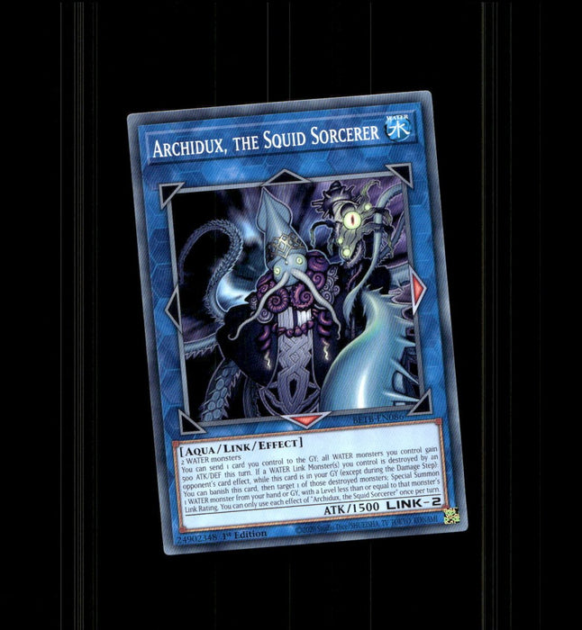 (Preorder) YuGiOh Archidux, the Squid Sorcerer BETB-EN086 Beyond the Brave 1St Edition - Eterna Cards
