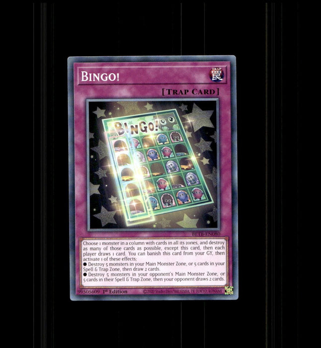 (Preorder) YuGiOh Bingo! BETB-EN080 Beyond the Brave 1St Edition - Eterna Cards