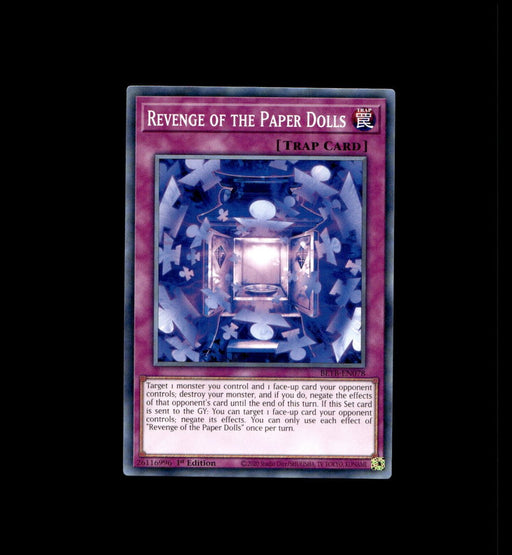 (Preorder) YuGiOh Revenge of the Paper Dolls BETB-EN078 Beyond the Brave 1St Edition - Eterna Cards