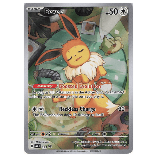 Prismatic Evolutions Eevee SVP 173 Promo Card (Sealed) - EternaCards