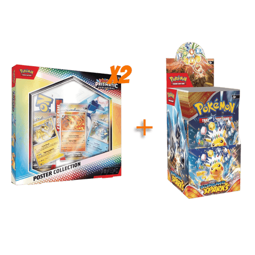 Prismatic Evolutions & Surging Sparks Bundle - EternaCards