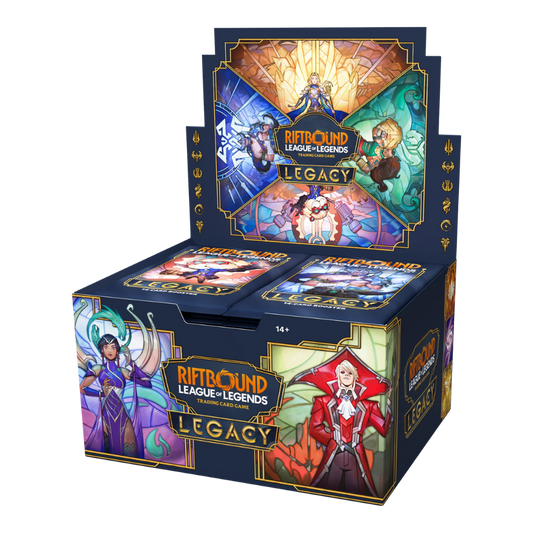 Riftbound League of Legends Legacy Booster Box (24 Packs) - Eterna Cards