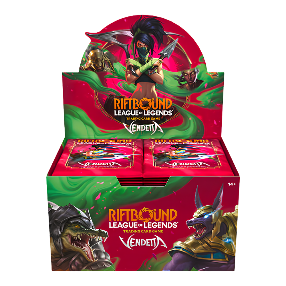 Riftbound League of Legends Vendetta Booster Box (24 packs) - EternaCards