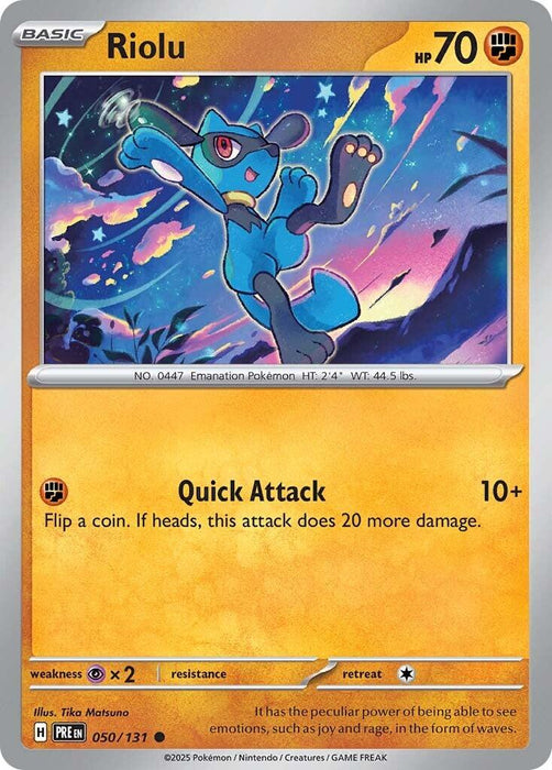 Riolu [PRE - 050/131] - EternaCards