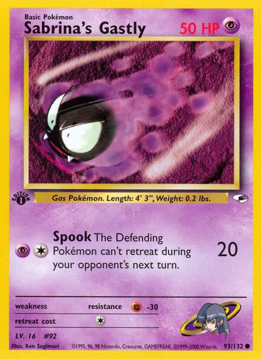 Sabrina's Gastly [G1 - 093/132] - EternaCards