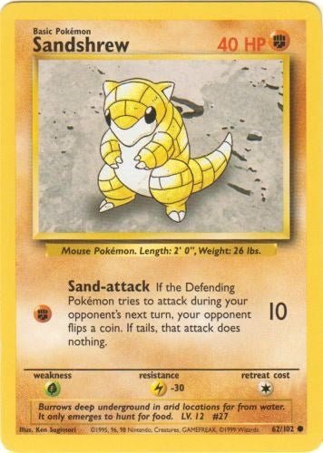 Sandshrew [BS - 062/102] - EternaCards