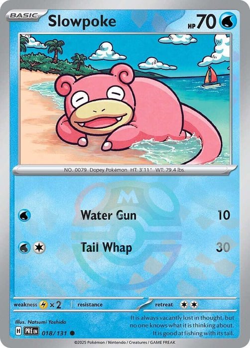 Slowpoke (Master Ball Pattern) [PRE - 018/131] - EternaCards