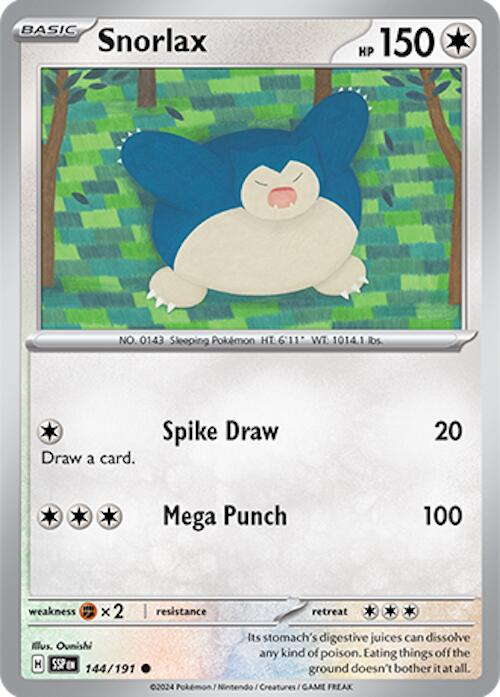 Snorlax [SV08 - 144/191] - EternaCards