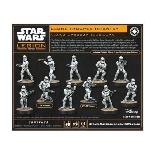 Star Wars: Legion - Clone Troopers Infantry - EternaCards