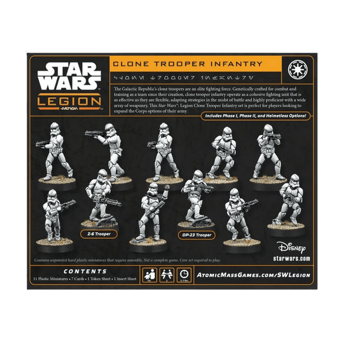 Star Wars: Legion - Clone Troopers Infantry - EternaCards
