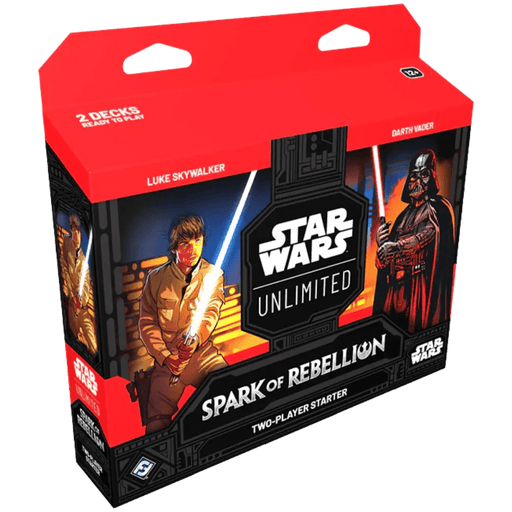 Star Wars: Unlimited - Spark of Rebellion - Two - Player Starter Set (Luke Vs Vader) - EternaCards