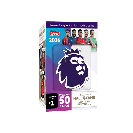 Topps - Premier League 2025/26 Trading Cards Golden Boot Tin – Magic Traders Topps - Premier League 2025/26 Trading Cards Golden Boot Tin – Magic Traders