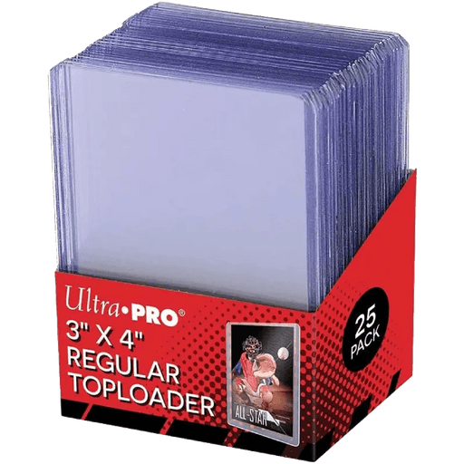 Ultra Pro 3" x 4" Regular Toploader (25.ct) - EternaCards