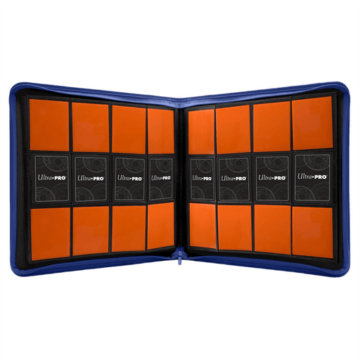 Ultra Pro Vivid 12 - Pocket Zippered PRO - Binder: Blue - EternaCards