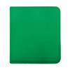 Ultra Pro Vivid 12-Pocket Zippered PRO-Binder: Green
