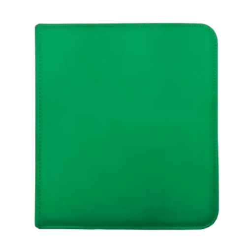 Ultra Pro Vivid 12 - Pocket Zippered PRO - Binder: Green - EternaCards