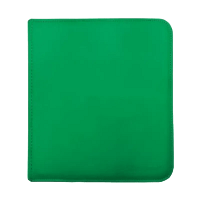 Ultra Pro Vivid 12 - Pocket Zippered PRO - Binder: Green - EternaCards