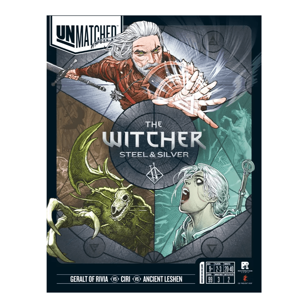 Unmatched: The Witcher - Steel & Silver - EternaCards