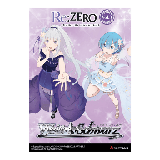 Weiss Schwarz Re:ZERO -Starting Life in Another World- Vol.3 Booster Pack - EternaCards