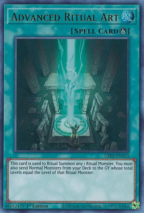 YuGiOh Advanced Ritual Art GFP2-EN153 Ghosts From the Past: The 2nd Haunting 1st Edition - EternaCards