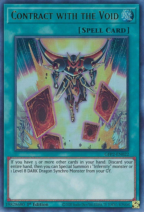 YuGiOh Contract with the Void GFP2-EN022 Ghosts From the Past: The 2nd Haunting 1st Edition - EternaCards