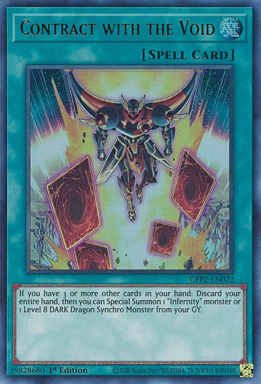 YuGiOh Contract with the Void GFP2-EN022 Ghosts From the Past: The 2nd Haunting 1st Edition - EternaCards