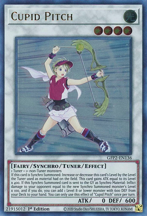 YuGiOh Cupid Pitch GFP2-EN136 Ghosts From the Past: The 2nd Haunting 1st Edition - EternaCards