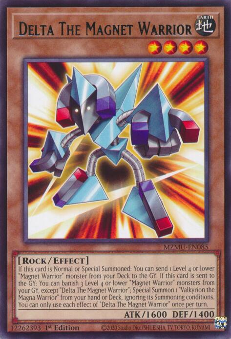 YuGiOh Delta The Magnet Warrior MZMU-EN085 Maze of Muertos 1st Edition - EternaCards