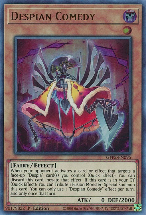 YuGiOh Despian Comedy GFP2-EN095 Ghosts From the Past: The 2nd Haunting 1st Edition - EternaCards