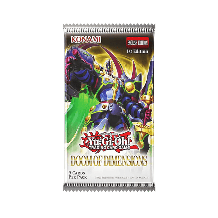 YuGiOh! Doom of Dimensions Booster Pack (1st Edition) - EternaCards