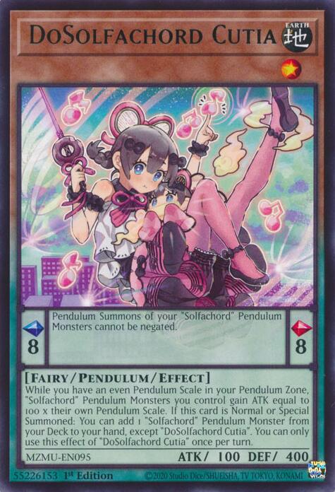 YuGiOh DoSolfachord Cutia MZMU-EN095 Maze of Muertos 1st Edition - EternaCards