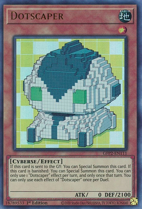 YuGiOh Dotscaper GFP2-EN111 Ghosts From the Past: The 2nd Haunting 1st Edition - EternaCards