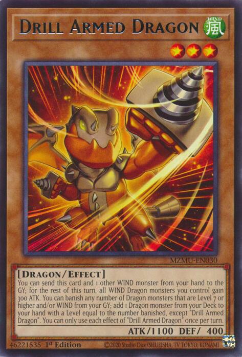 YuGiOh Drill Armed Dragon MZMU-EN030 Maze of Muertos 1st Edition - EternaCards