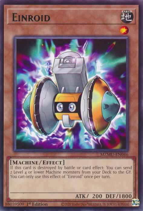 YuGiOh Einroid MZMU-EN046 Maze of Muertos 1st Edition - EternaCards