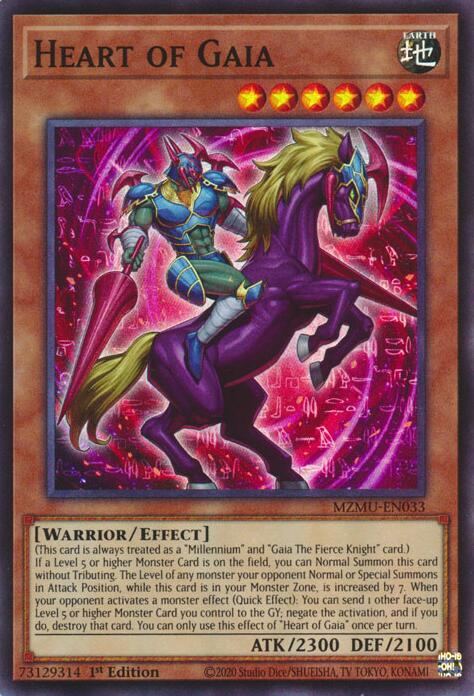 YuGiOh Heart of Gaia MZMU-EN033 Maze of Muertos 1st Edition - EternaCards