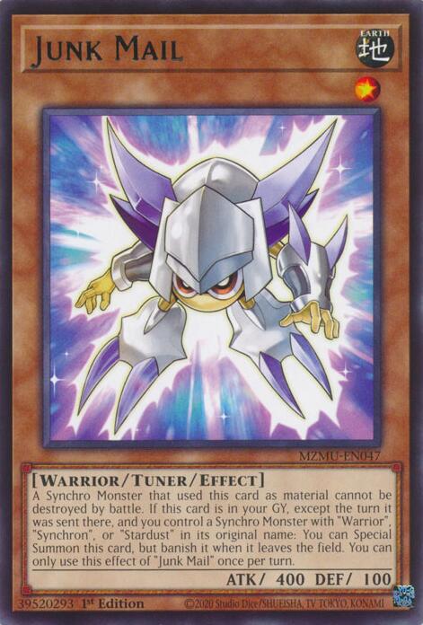 YuGiOh Junk Mail MZMU-EN047 Maze of Muertos 1st Edition - EternaCards