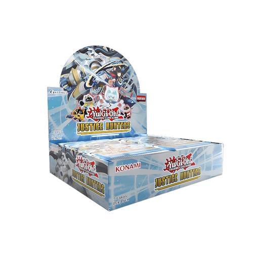 YuGiOh! Justice Hunters Booster Box Case (12 Boxes) (1st Edition) - EternaCards