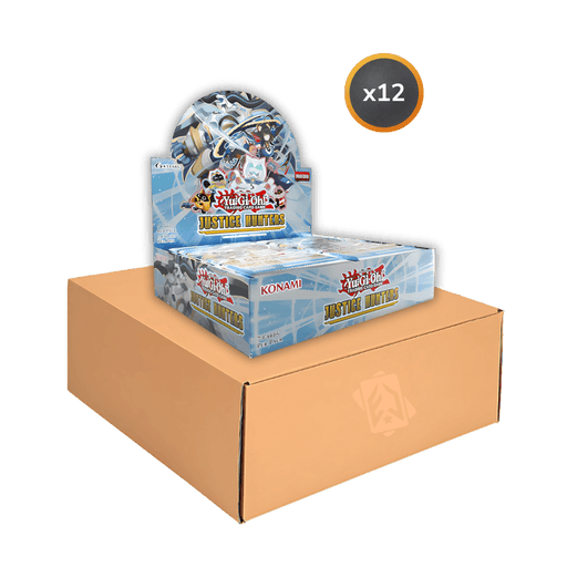 YuGiOh! Justice Hunters Booster Box Case (12 Boxes) (1st Edition) - EternaCards