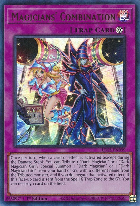 YuGiOh Magicians' Combination LDS3-EN099 Legendary Duelists: Season 3 1st Edition - EternaCards