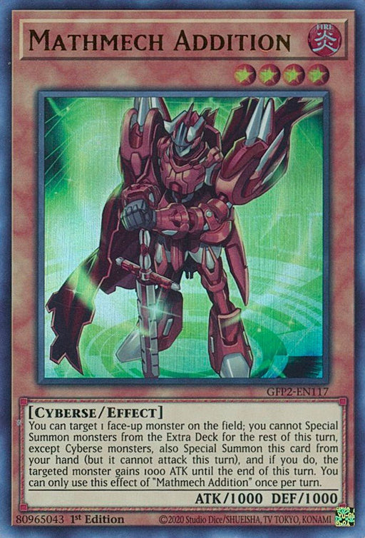 YuGiOh Mathmech Addition GFP2-EN117 Ghosts From the Past: The 2nd Haunting 1st Edition - EternaCards