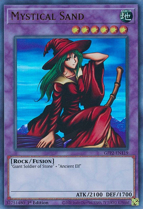 YuGiOh Mystical Sand GFP2-EN119 Ghosts From the Past: The 2nd Haunting 1st Edition - EternaCards