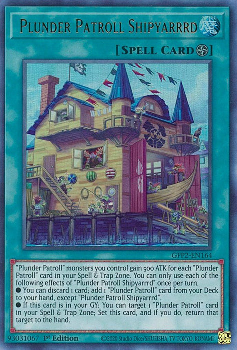 YuGiOh Plunder Patroll Shipyarrrd GFP2-EN164 Ghosts From the Past: The 2nd Haunting 1st Edition - EternaCards