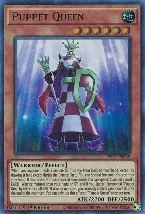 YuGiOh Puppet Queen GFP2-EN029 Ghosts From the Past: The 2nd Haunting 1st Edition - EternaCards