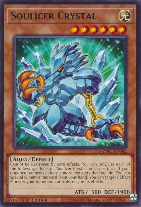 YuGiOh Soulicer Crystal MZMU-EN042 Maze of Muertos 1st Edition - EternaCards