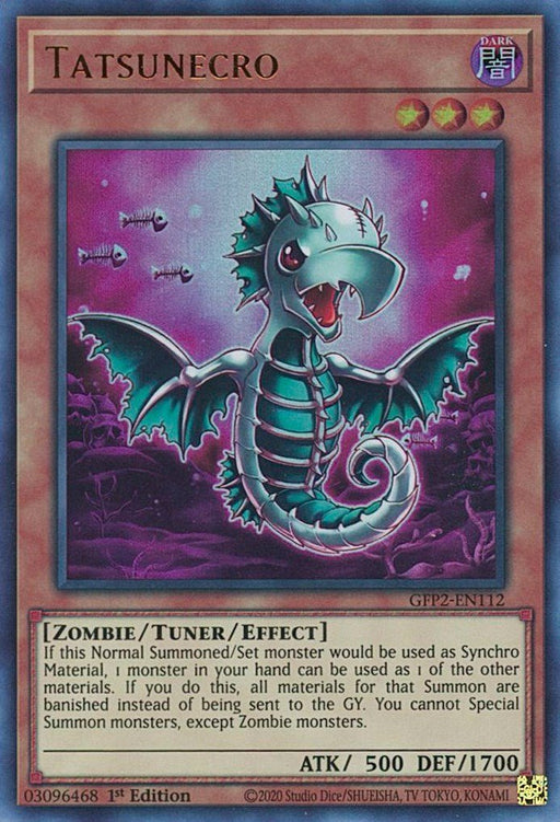YuGiOh Tatsunecro GFP2-EN112 Ghosts From the Past: The 2nd Haunting 1st Edition - EternaCards