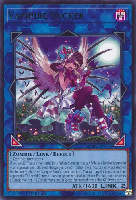 YuGiOh Vampire Sucker MZMU-EN106 Maze of Muertos 1st Edition - EternaCards